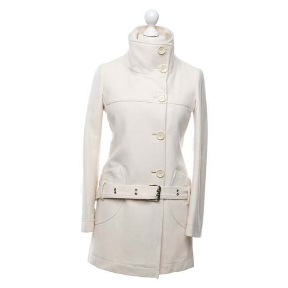 Patrizia Pepe Cream Coat - Picture 5 of 6